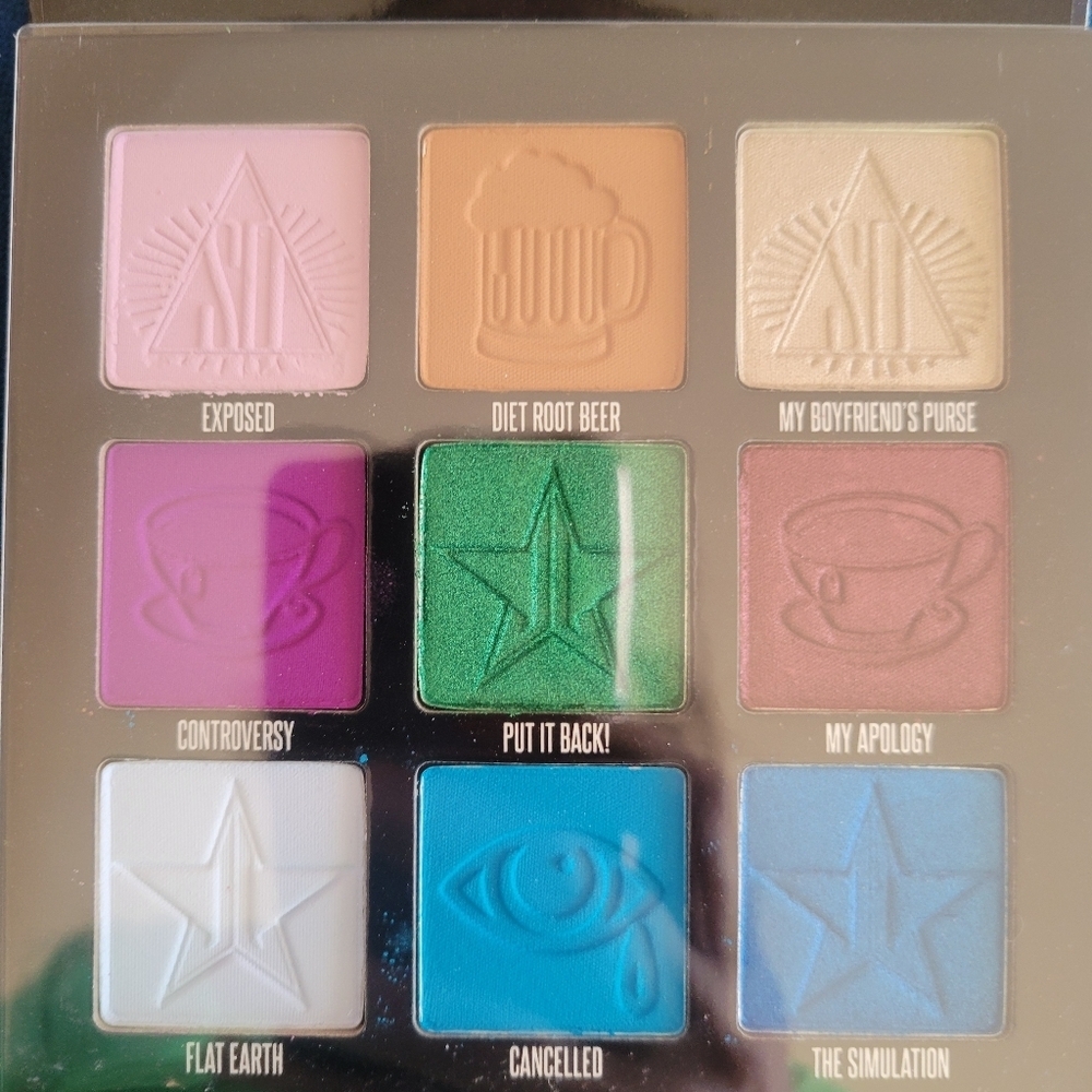 Jeffree Star x Shane Dawson Eyeshadow Pallette NEW Mini Controversy